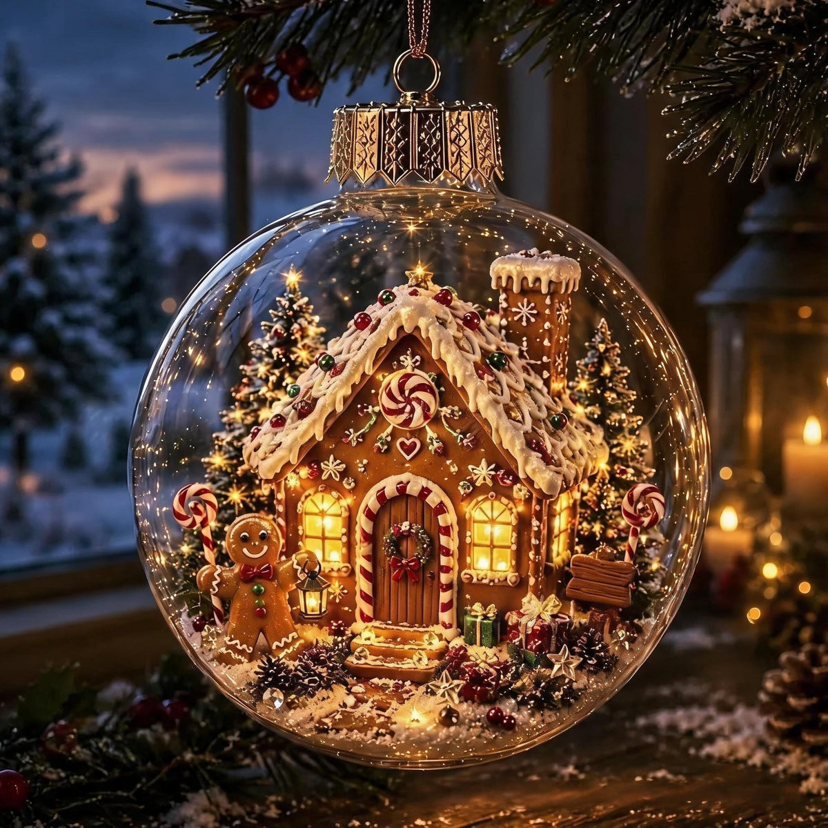 π
Bring the Magic of Christmas Home with This Light-Up Miniature Diorama! πβ¨