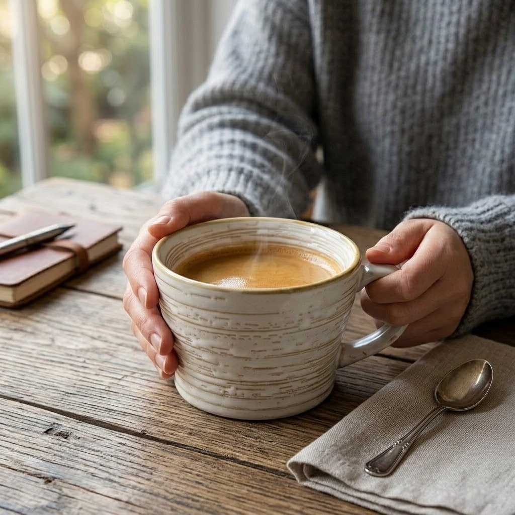 Old Time Series Wide-Mouth Oatmeal Cup