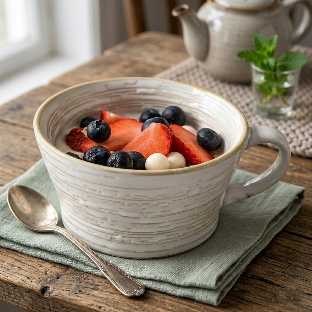 Old Time Series Wide-Mouth Oatmeal Cup