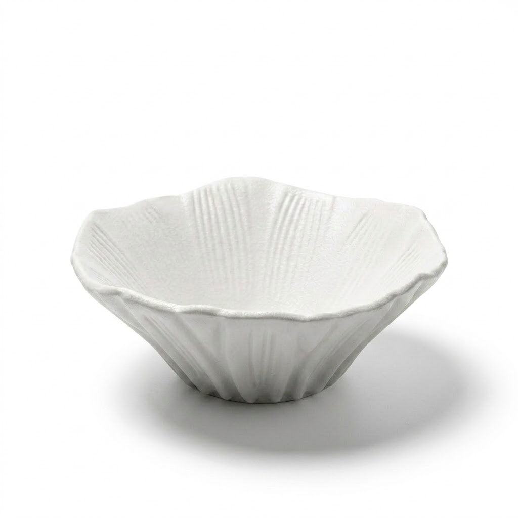 Irregular Ceramic Tulip Bowl