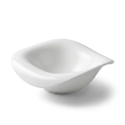 Irregular Ceramic Dessert and Salad Bowl